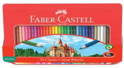 Faber-Castell Színes ceruza FABER-CASTELL hatszögletű fémdobozos 36db/készlet (115886)