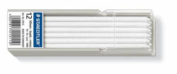 STAEDTLER Jelölőkréta hegy, mindenre író, lemosható (omnichrom), STAEDTLER "Lumocolor 218", fehér, 12szál/doboz (218-0)
