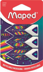 Maped Radír, MAPED "Pixel Party Pyramid ", 3 darab (119522)