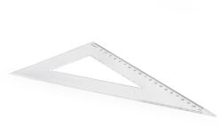  Vonalzó háromszög 60° 21cm, műanyag - eztkapdki