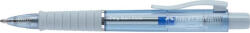 Faber-Castell Golyóstoll, 1 mm, XB, nyomógombos, égkék testszín, FABER-CASTELL "Poly Ball View Aurora", kék (145766) - eztkapdki
