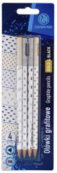 Astra Grafitceruza ASTRA PEN Gold&Black háromszögletű HB 4 db/bliszter (206023015) - eztkapdki