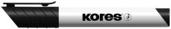 Kores Tábla- és flipchart marker, 1-3 mm, kúpos, KORES "K-Marker", fekete (20830)