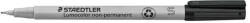 STAEDTLER Alkoholmentes marker, OHP, 0, 4 mm, STAEDTLER "Lumocolor 311 S", fekete (311-9) - eztkapdki