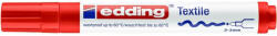 edding Textilmarker, 2-3 mm, kúpos, EDDING "4500", piros (7580039002)