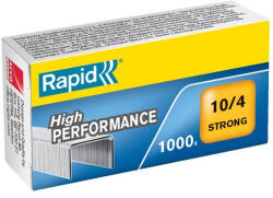 Rapid Tűzőkapocs, 10/4, horganyzott, RAPID "Strong", 1000db/doboz (24870800) - eztkapdki