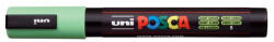 uni Dekormarker, 1, 8-2, 5 mm, UNI "Posca PC-5M", világoszöld (PC-5M L.GREEN)