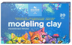 KOH-I-NOOR Gyurma KOH-I-NOOR Cats színes 400 g 20 színű (7300003021) - eztkapdki