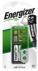Energizer Elemtöltő, AA ceruza/AAA mikro, 2x2000mAh, ENERGIZER "Mini (E300701301) - eztkapdki