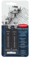 Derwent Grafitbél szett, 0, 5mm, HB, 2B, DERWENT "Precision", 33db/cs (2302430) - eztkapdki