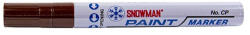 SNOWMAN Lakkmarker SNOWMAN CP-12 4, 5mm barna (CP-12 BARNA) - eztkapdki