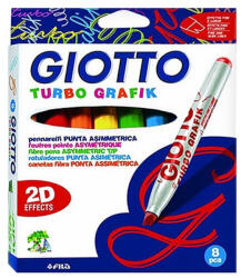GIOTTO Filctoll GIOTTO Turbo Grafik 2 dimenziós 8db-os készlet (4247 00) - eztkapdki
