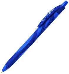 BLUERING Golyóstoll nyomógombos gumírozott kék test, Bluering® F20, írásszín kék - eztkapdki