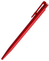 ICO Golyóstoll 0, 5mm, nyomógombos Eco Pen, test piros, írásszín kék (9010084009) - eztkapdki