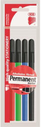 ICO Alkoholos marker készlet, OHP, 1 mm, M, ICO, 4 különböző szín (9580011002) - eztkapdki
