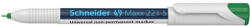 Schneider Alkoholmentes marker, OHP, 0, 4 mm, SCHNEIDER "Maxx 221 S", zöld (112504) - eztkapdki