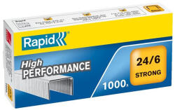 Rapid Tűzőkapocs, 24/6, horganyzott, RAPID "Strong (24855800) - eztkapdki