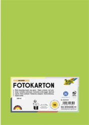 Dekorkarton, 2 oldalas, A4, 300 g, 50 lap, FOLIA, tavaszzöld (614/50 50) - eztkapdki