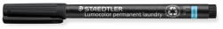 STAEDTLER Textil jelölő alkoholos marker, F, kúpos, STAEDTLER "Lumocolor Laundry 319 LM", fekete (319 LM F-9)