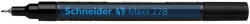Schneider Lakkmarker, 0, 8 mm, SCHNEIDER "Maxx 278", fekete (127801) - eztkapdki