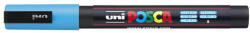 uni Dekormarker, 0, 9-1, 3 mm, UNI "Posca PC-3M", világoskék (2UPC3MVK)