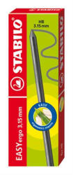 STABILO Grafitbél, 3, 15mm, HB, STABILO "Easy Ergo", 6szál/tubus (7890/6-HB) - eztkapdki