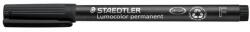 STAEDTLER Alkoholos marker, OHP, 0, 6 mm, STAEDTLER "Lumocolor 318", fekete (318-9) - eztkapdki