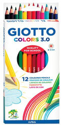 GIOTTO Színes ceruza GIOTTO Colors 3.0 hatszögletű 12db/készlet (2766 00) - eztkapdki