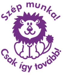 Colop Bélyegző, motivációs, Szép munka! Csak így tovább! , COLOP "N43-kék", lila (14031803-4306) - eztkapdki