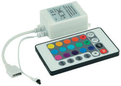 2r CONTROLLER 3x2A WITH BUSH IR távirányító LED szalaghoz (L22068100) - eztkapdki