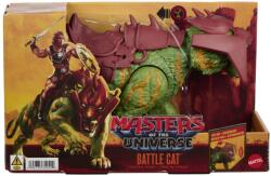 Mattel Figurina interactiva Battle Cat cu sunete, Masters of the Universe, 28 cm (MTJKJ04) Figurina