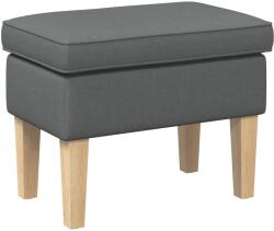 vidaXL Taburet Gri închis 55 x 35 x 41 cm Tesatura GartenMobel Dekor (42030001)