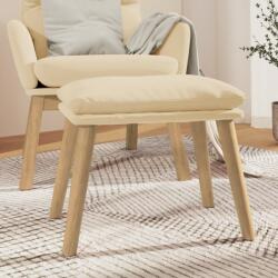 vidaXL Taburet, crem alb, 45x29, 5x35 cm, catifea GartenMobel Dekor (341444)