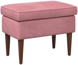 vidaXL Taburet Roz 55 x 35 x 41 cm Catifea GartenMobel Dekor (42029998)