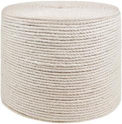 vidaXL Franghie din Jute 8 Alb 100% jute Tossa GartenMobel Dekor (42011658)