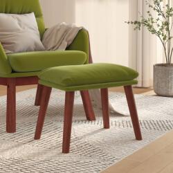 vidaXL Taburet, verde deschis, 45x29, 5x35 cm, catifea GartenMobel Dekor (341471)
