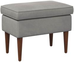 vidaXL Taburet Gri deschis 55 x 35 x 41 cm Catifea GartenMobel Dekor (42029995)