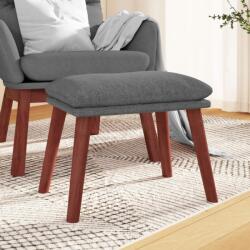 vidaXL Taburet, gri deschis, 45x29, 5x35 cm, material textil GartenMobel Dekor (341457)