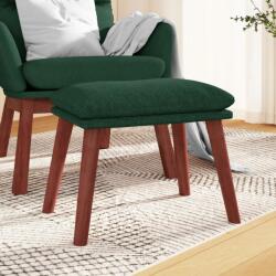 vidaXL Taburet, verde închis, 45x29, 5x35 cm, material textil GartenMobel Dekor (341462)