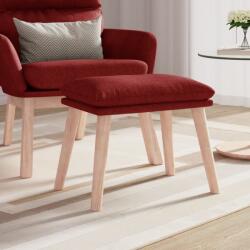 vidaXL Taburet, rosu vin, 45x29, 5x35 cm, material textil GartenMobel Dekor (341432)