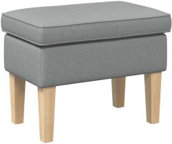 vidaXL Taburet Gri deschis 55 x 35 x 41 cm Tesatura GartenMobel Dekor (42030000)