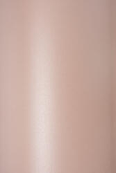 Sirio Pearl Hârtie decorativă colorată metalizată Sirio Pearl 300g Misty Rose roz buc. 10A5