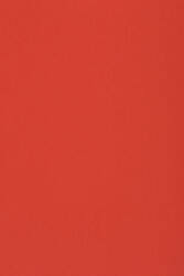 Burano Hârtie decorativă colorată simplă Burano 250g Rosso Scarlatto B61 roșu buc. 10A5