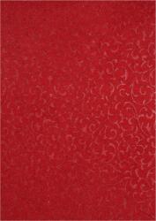  Hârtie decorativă roșie - dantelă de catifea 56x76cm