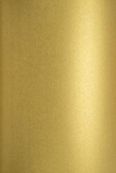 Curious Metallics Hârtie decorativă colorată metalizată Curious Metallics 300g Piaskowe Złoto auriu buc. 10A4