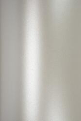 Majestic Hârtie decorativă colorată metalizată Majestic 250g Real Silver argint 72x102 R125 1 buc