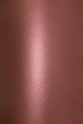 Aster Metallic Hârtie decorativă colorată metalizată Aster Metallic 250g Dark Red burgundy buc. 10A4