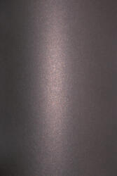 Aster Metallic Hârtie decorativă colorată metalizată Aster Metallic 250g Black Cooper negru cu pete de cupru 72x100 R100 1 buc