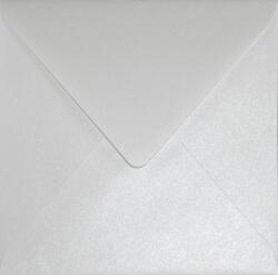Sirio Pearl Plicuri perlă decorativă metalizată pătrate K4 15, 5x15, 5 NK Sirio Pearl Ice White alb 110g