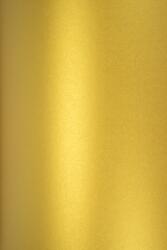 Aster Metallic Hârtie decorativă colorată metalizată Aster Metallic 250g Cherish auriu buc. 10A4